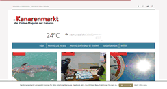 Desktop Screenshot of kanarenmarkt.de